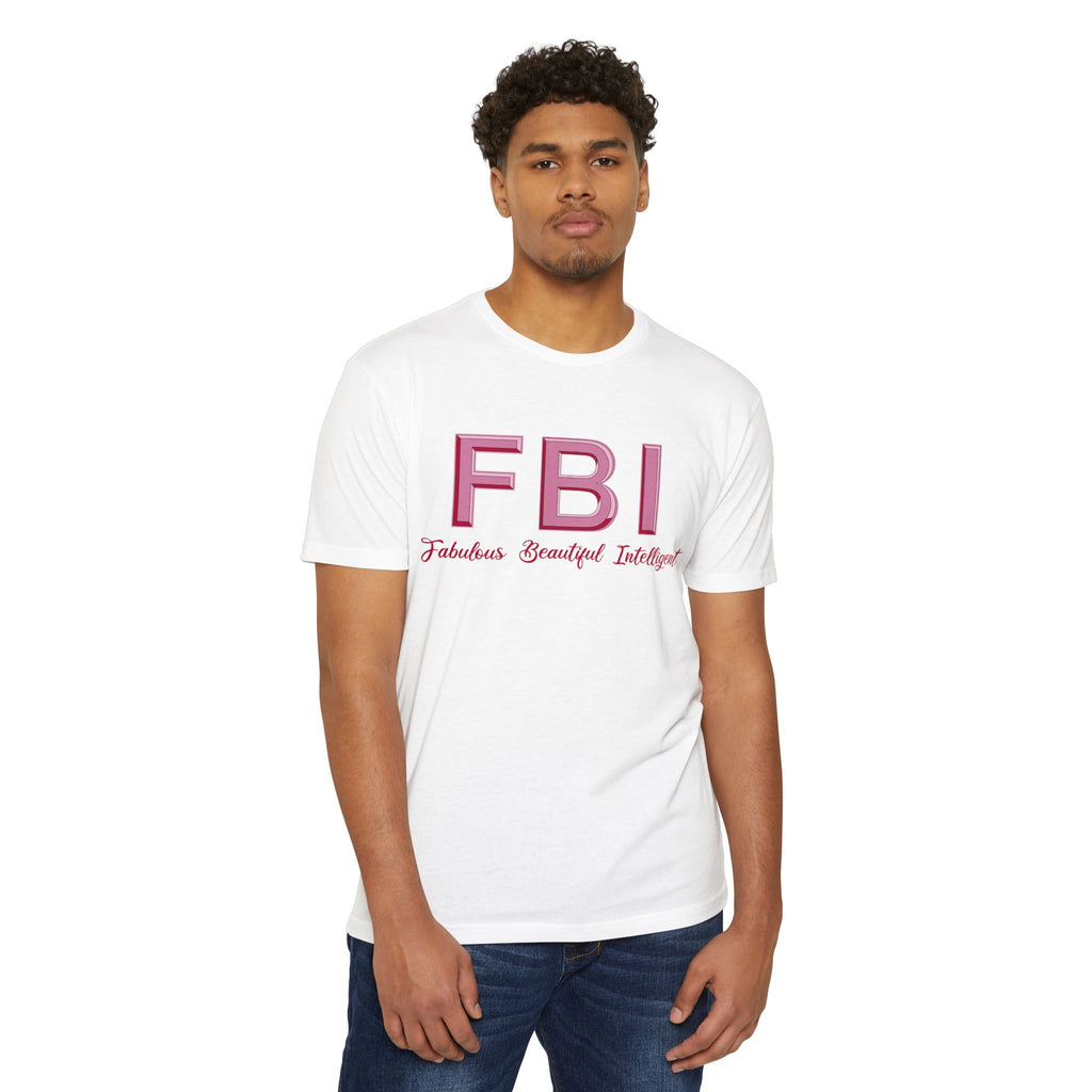 FBI – Fabulous Beautiful Intelligent T-Shirt Pink
